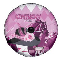 Kentucky Horse Racing Spare Tire Cover Derby Mint Julep Girl - Pink Pastel LT14