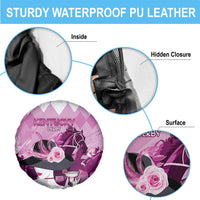 Kentucky Horse Racing Spare Tire Cover Derby Mint Julep Girl - Pink Pastel LT14