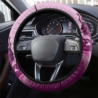 Kentucky Horse Racing Steering Wheel Cover Derby Mint Julep Girl - Pink Pastel LT14