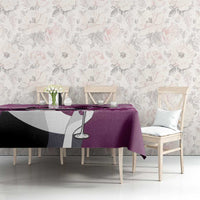 Kentucky Horse Racing Tablecloth Derby Mint Julep Girl - Pink Pastel LT14