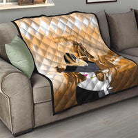 Kentucky Horse Racing Quilt Derby Mint Julep Girl - Gold Pastel LT14