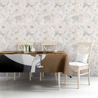 Kentucky Horse Racing Tablecloth Derby Mint Julep Girl - Gold Pastel LT14