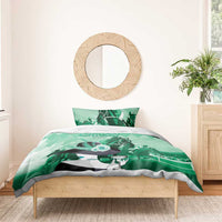 Kentucky Horse Racing Bedding Set Derby Mint Julep Girl - Green Pastel LT14