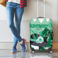 Kentucky Horse Racing Luggage Cover Derby Mint Julep Girl - Green Pastel LT14