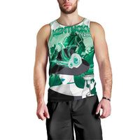 Kentucky Horse Racing Men Tank Top Derby Mint Julep Girl - Green Pastel LT14