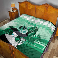 Kentucky Horse Racing Quilt Derby Mint Julep Girl - Green Pastel LT14