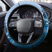 Kentucky Horse Racing Steering Wheel Cover Derby Mint Julep Girl - Blue Pastel LT14