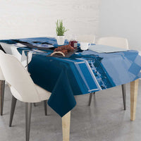 Kentucky Horse Racing Tablecloth Derby Mint Julep Girl - Blue Pastel LT14