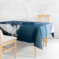 Kentucky Horse Racing Tablecloth Derby Mint Julep Girl - Blue Pastel LT14