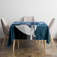 Kentucky Horse Racing Tablecloth Derby Mint Julep Girl - Blue Pastel LT14