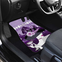 Kentucky Horse Racing Car Mats Derby Mint Julep Girl - Purple Pastel LT14