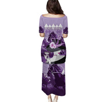 Kentucky Horse Racing Puletasi Derby Mint Julep Girl - Purple Pastel LT14