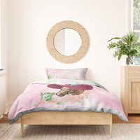 Kentucky Horse Racing Bedding Set Derby Mint Julep With Roses - Wonder Print Shop