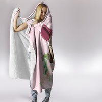 Kentucky Horse Racing Hooded Blanket Derby Mint Julep With Roses