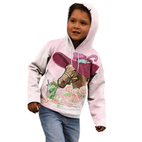Kentucky Horse Racing Kid Hoodie Derby Mint Julep With Roses - Wonder Print Shop