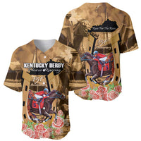 Kentucky Horse Racing Baseball Jersey 151st Anniversary Race For The Roses LT14