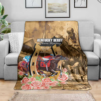 Kentucky Horse Racing Blanket 151st Anniversary Race For The Roses LT14