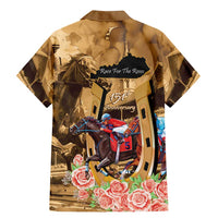 Kentucky Horse Racing Family Matching Mermaid Dress and Hawaiian Shirt 151st Anniversary Race For The Roses LT14