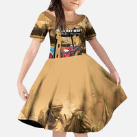 Kentucky Horse Racing Family Matching Short Sleeve Bodycon Dress and Hawaiian Shirt 151st Anniversary Race For The Roses LT14