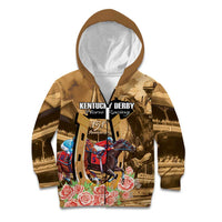 Kentucky Horse Racing Kid Hoodie 151st Anniversary Race For The Roses LT14