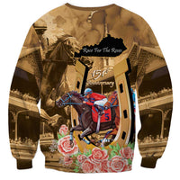 Kentucky Horse Racing Sweatshirt 151st Anniversary Race For The Roses LT14