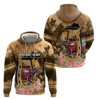 Kentucky Horse Racing Zip Hoodie 151st Anniversary Race For The Roses LT14