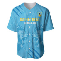 Custom Saint Lucia Cricket Baseball Jersey Go Champions Beinspired