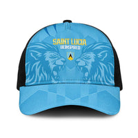 Saint Lucia Cricket Baseball Net Cap Go Champions Beinspired - Wonder Print Shop
