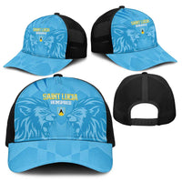 Saint Lucia Cricket Baseball Net Cap Go Champions Beinspired - Wonder Print Shop
