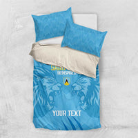 Custom Saint Lucia Cricket Bedding Set Go Champions Beinspired