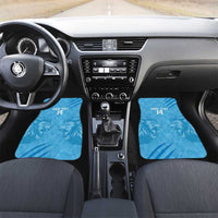 Custom Saint Lucia Cricket Car Mats Go Champions Beinspired