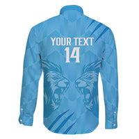 Custom Saint Lucia Cricket Family Matching Long Sleeve Bodycon Dress and Hawaiian Shirt Go Champions Beinspired