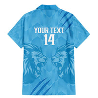 Custom Saint Lucia Cricket Family Matching Mermaid Dress and Hawaiian Shirt Go Champions Beinspired