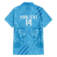 Custom Saint Lucia Cricket Family Matching Short Sleeve Bodycon Dress and Hawaiian Shirt Go Champions Beinspired