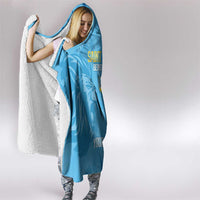 Custom Saint Lucia Cricket Hooded Blanket Go Champions Beinspired