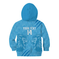 Custom Saint Lucia Cricket Kid Hoodie Go Champions Beinspired
