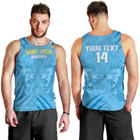 Custom Saint Lucia Cricket Men Tank Top Go Champions Beinspired