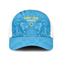 Saint Lucia Cricket Mesh Trucker Cap Go Champions Beinspired - Wonder Print Shop