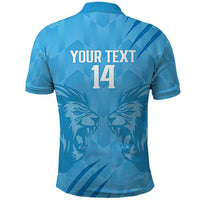 Custom Saint Lucia Cricket Polo Shirt Go Champions Beinspired