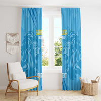 Custom Saint Lucia Cricket Window Curtain Go Champions Beinspired