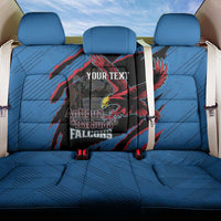 Custom Antigua and Barbuda Cricket Back Car Seat Cover Go Champions Falcons