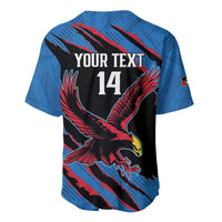 Custom Antigua and Barbuda Cricket Baseball Jersey Go Champions Falcons