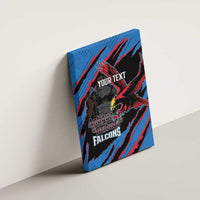 Custom Antigua and Barbuda Cricket Canvas Wall Art Go Champions Falcons