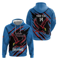 Custom Antigua and Barbuda Cricket Hoodie Go Champions Falcons