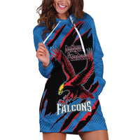 Custom Antigua and Barbuda Cricket Hoodie Dress Go Champions Falcons