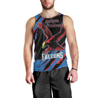 Custom Antigua and Barbuda Cricket Men Tank Top Go Champions Falcons