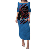 Custom Antigua and Barbuda Cricket Puletasi Go Champions Falcons