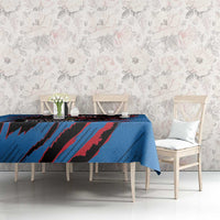 Custom Antigua and Barbuda Cricket Tablecloth Go Champions Falcons