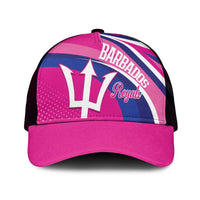Barbados Royals Cricket Mesh Trucker Cap Go Champions Tridents Pink Version - Wonder Print Shop