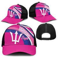 Barbados Royals Cricket Mesh Trucker Cap Go Champions Tridents Pink Version - Wonder Print Shop